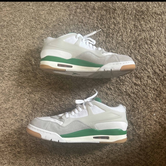 SZ 14/ AIRJORDAN 4 RM 'PINE GREEN' USED / IN BOX - Picture 2 of 10